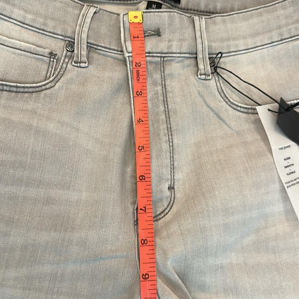 White House Black Market Light Gray Denim Leggings - Picture 6 of 7